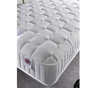 Somnior Sovereign 3500 Pressure Relief Cushioned Support Mattress Medium Firm in White | Size: Double Somnior White Double