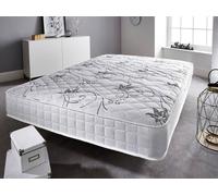 Somnior Sprung Memory Foam Premium Budget Mattress Medium To Medium Soft In White White