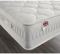 Somnior Star Pocket Cooltouch Quilted Memory & Reflex Foam Mattress 28Cm/11" In White White