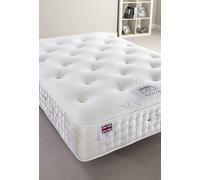 Somnior The Silk 2500 Warmth Retaining Natural Fibre Pocket Spring Mattress In White White