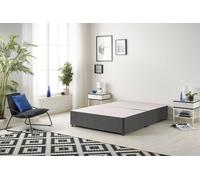 Somnior Ziggy Platform Bed Base In Charcoal Charcoal