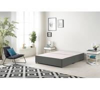 Somnior Ziggy Platform Bed Base In Dark Grey Dark Grey