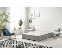 Somnior Ziggy Platform Bed Base in Silver | Size: Small Double Somnior Silver Small Double