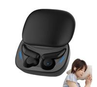 Somnioz Wireless Sleep Earbuds, Somnioz Sleep Buds, Somnioz Sleeps Headphones, Sleeper Earbuds Bluetooth 5.3 in Ear Light-Weight Headphones, Noise Cancelling sleep earbuds for Side Sleepers (Black)