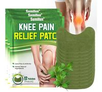 Somnr Knee Pain Relief Patches, 36 PCS Pain Relief Patches, Natural Plants Relief Patch, Relieves Joint Muscle Soreness in Knee, Hand, Wrist, Neck, Shoulder