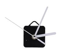 Somoke 1 Pack Replacement Wall Clock Repair Parts Pendulum Movement Mechanism Quartz Motor with Hands & Fittings Kit(Black+White)
