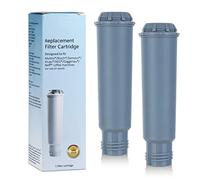 Somune Coffee Machine Water Filter Cartridges for Melitta/Krups Claris F088 F088 01/Siemens TCZ60003 /AEG/Neff/Bosch TCZ6003 (Pack of 2)