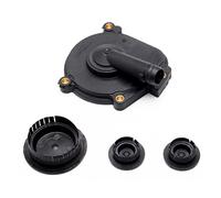 Somusen PCV Valves Crankcase Breather Oil Separator Cover and Camshaft Expansion Plug Compatible with Mercedes ML350 GL450 GLK350 Replace Part Number 2720100631 0009985690 0009986590