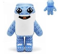 SOMUSICTY Brainro Plush Steal A Brainrot Plush Teddy Italian Brainrot 67 Stuffed Animal Teddy for Boys Girls Kids Game Fan Birthday Present Gifts Age 6+ (blue)