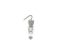 Son Angel Memorial Wind Chime + Hanging Crook, Graveside Remembrance Tribute Plaque