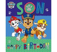 Son Birthday Card, Birthday Card for Son, Paw Patrol Birthday Card for Son, Birthday Card for Him Paw Patrol