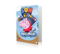 Son Birthday Card, Peppa Pig Son Birthday Card, Son Birthday Card Peppa Pig, Happy Birthday Card Son