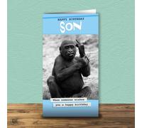 Son Birthday Card - When Someone Wishes You Happy Birthday