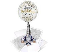 Son Birthday Pop Up Card & Floating Balloon In A Box Surprise Send Direct with a Handwritten Card By LK