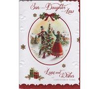 Son & Daughter-in-law - Love and Wishes at Christmas - Card