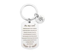 Son Gifts for Son Adult Kids Valentines Gifts for Kids Son Keyring Mother and Son Gifts from Mum Son Gifts from Mum and Dad Bonus Son Gift Best Son Gifts Son in Law Gifts Son Presents