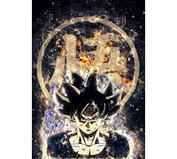 Son Goku Kakarot Saiyan Dragon Ball Japanese Manga Anime Print Poster Wall Art Picture A4 +