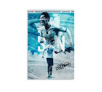 Son Heung-min Football Star Art Poster Wall Painting Scrolls on Canvas House Wall Decoration 24 x 36 inches (60 x 90 cm)