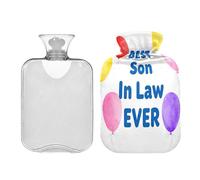 Son-in-Law Ever hot Bottle Water Bag with Soft Cover 2L Water Bottle Bag for Tummy Warmer Tummy Warmer Bolsa para cólicos menstruales