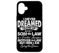 Son In Law Of A Mother In Law Family Funny Humor Child Case for iPhone 16 Plus