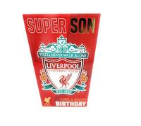 SON LIVERPOOL F.C. OFFICIAL BIRTHDAY CARD.