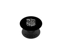 Son My Angel Memorial Remembrance Love PopSockets Adhesive PopGrip