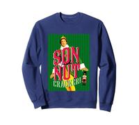 Son Of A Nut Cracker Funny Christmas Quote Elf Humor Sweatshirt