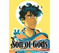Son of Gods Coloring Book For Kids: With 30 Magic Pages Cartoon Characters to Anyone Love Drawing Colouring Book | Have a Fun to Birthday, Holiday and Any Occasion