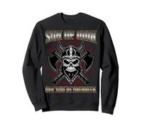 Son Of Odin See You In Valhalla Viking Mythology Design Sweatshirt