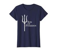 Son of Poseidon T-Shirt, Women, Navy Blue, 3X-Large