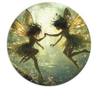 Son of The Forest 1000 Pieces Jigsaws Stress Reliever Difficult Challenge for Adults & Kids Unique Challenge Games Round Home Decor Gifts (67.5x67.5cm)