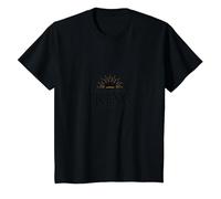 Son of The King: Royal Christian Faith Emblem T-Shirt, Kids, Black, 8 Years