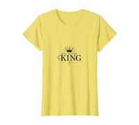 Son of The King: Royal Christian Faith Emblem T-Shirt, Women, Lemon, S