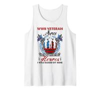 Son Of WWII Veteran - Most People Never Meet Their Heroes Tank Top