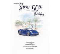 Son on your 50th Birthday Birthday Card