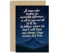 Son Well Done Card, Graduation Gift for Grandson, Inspirational Message for Him, Leaving Farewell Gift, Heartfelt Retirement Card for Male Colleagure or Coworker