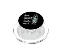 Son Wings Were Ready By My Heart Not Memorial PopSockets PopGrip for MagSafe