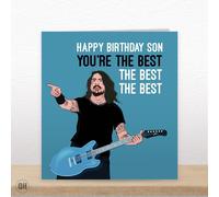 Son You're The Best The Best The Best - Funny Dave Grohl Son Birthday Card