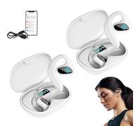 Sonabuds Translator Earbuds, Sonabuds Translating Earbuds Real Time, Sona buds Ai-Powered Wireless Ear buds, Speak 156 Languages for Travel/Business/Leaning (WHITE*2)