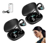 Sonabuds Translator Earbuds, Sonabuds Translating Earbuds Real Time, Sona buds Ai-Powered Wireless Ear buds, Speak 156 Languages for Travel/Business/Leaning (BALCK*2)