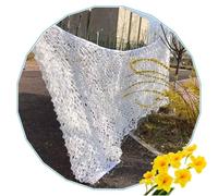 Sonakia Camo Netting 2x4m 3x5m 4x6m 5x8m 7x9m, Army Sunscreen Camouflage Net, White Shade Net, Reinforced Camouflage Netting for Military Hunting Camping,white-8x10m/26.2 * 32.8ft