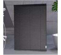 Sonakia Metal Aluminium Venetian Blinds, 45/70/95/110/125cm Window Blinds, Black Venetian Shades, Horizontal Blinds for Windows,WxH-75x175cm/29.5 * 69in