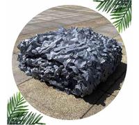 Sonakia Military Camouflage Netting 2x3/3x4/4x5/4x6/5x8m, Reinforced Camo Net, Hunting Camouflage Net, Sunscreen Shade Netting, Camouflage Tarpaulin,grey-4x5m/13 * 16.4ft