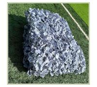 Sonakia Sunscreen Camouflage Netting, 2x3m 3x4m 4x5m 5x6m 6x8m Military Camo Net, Grey Reinforced Camouflage Net, Hunting Camo Netting, Outdoor Shade Net Cover,grey-1.5x2m/4.9 * 6.6ft