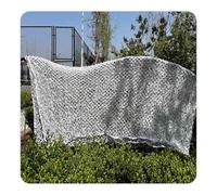 Sonakia White Camouflage Net, Military Reinforced Camo Netting, Army Sunscreen Camouflage Netting, Outdoor Hunting Shade Net, Camouflage Tarpaulin,white-6x8m/19.7 * 26.2ft