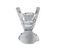 SONARIN 3-in-1 Breathable Baby Carrier with Hip Seat,Multifunctional Ergonomic Hipseat Baby Carrier Child Carrier Backpack Front Carrier Multi-Positions for 0-36 Months(Grey)