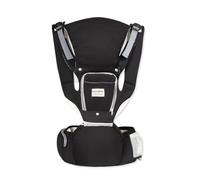 SONARIN 3-in-1 Lightweight Baby Carrier with Hip Seat,Breathable Multifunctional Infant Carrier Child Carriers with Detachable Hood,Front and Back Carry for Newborn Toddlers(Black)