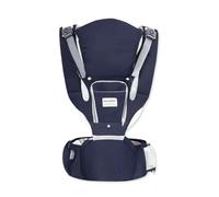 SONARIN 3-in-1 Lightweight Baby Carrier with Hip Seat,Breathable Multifunctional Infant Carrier Child Carriers with Detachable Hood,Front and Back Carry for Newborn Toddlers(Blue)