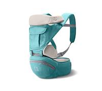 SONARIN 3 in 1 Multifunction Hipseat Baby Carrier,Front Facing Infant Sling,Large Storage,Ergonomic,All Seasons,Adapted to Your Child's Growing(Green)