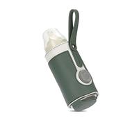 SONARIN Baby Bottle Warmer Bag,Portable USB Powered Milk Bottle Warmer Heater Keeper Travel Thermostat Insulation Bottle Bag with 3 Temperature Adjustment for Baby Care(Green)